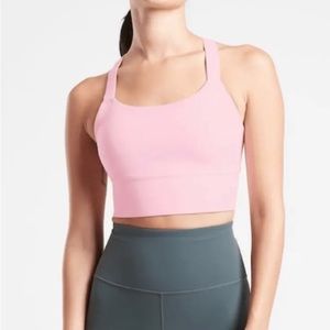 Athleta A-C Warrior Longline Bra in Powervita- size small